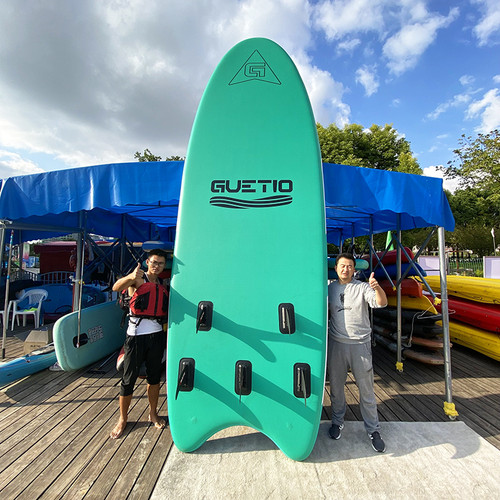 Factory Wholesale Inflatable Big Team Stand up Paddle Board 4-8 Person Family Use CE TUV Certified 3-Year Warranty