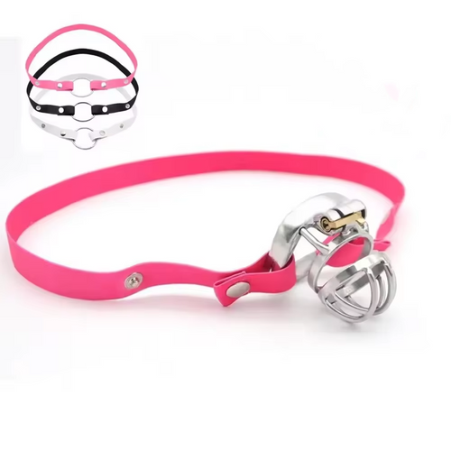 Male Chastity Cage Anti-off Device Elastic Band Auxiliary Belt ONLY Adjustable Rope Les Scrotum Rings18+Male Chastity Cage
