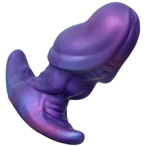 Large Glans Anal Plug Soft Silicone Butt Plug Strap-on Penetration Anal T-shaped Base Wearable Design Anal Vaginal Masturbator