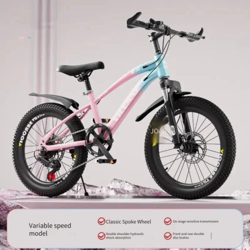 18/20/22 Inch Children's Bicycles Students 7-13 Years Variable Speed Mountain Bikes Ultra-light Kids Bike