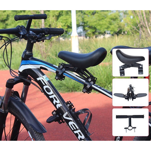 Bicycle Seats with Handlebars and Foot Pedals for Kids Children