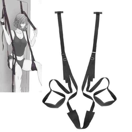 Hanging Sex Door Swing BDSM Sex Toys for Couples Fetish SM Bondage Restraints Adults Games Sex Furniture Swings Over The Door