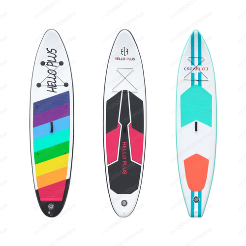 Double Layer Inflatable SUP Paddle Board - Racing Stand Up Paddleboard for Adults, Professional Water Surfboard