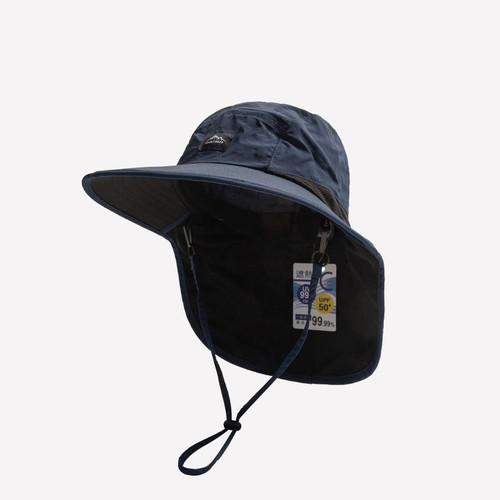 Sunscreen and sun shading outdoor hats for men and women, summer neck protection fishing hats, hiking hats