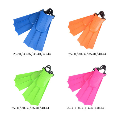 Swim Fins Adjustable Traveling Portable Water Sports Feet Shoes Comfortable Swimming Flippers Snorkeling Fins for Professionals
