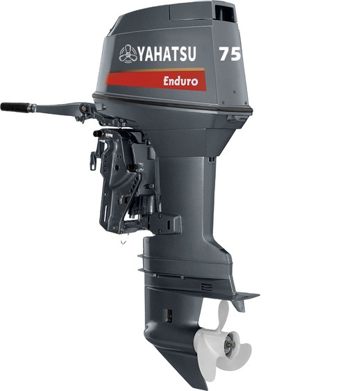 YAHATSU   Outboard Motor 2 Stroke Engine 75hp Compatible with Original YAMAHA Boat Motor and Spare Parts