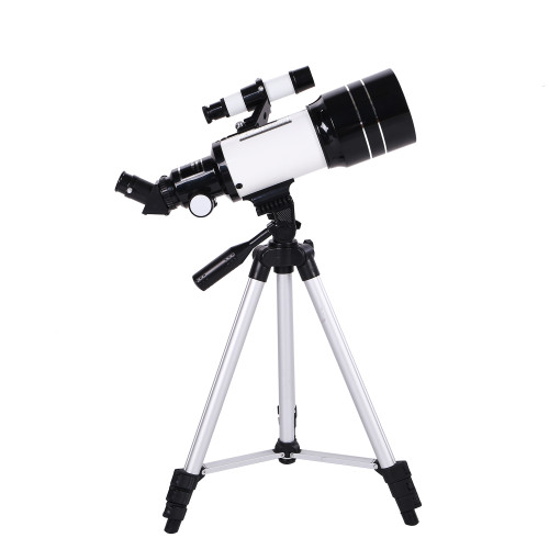 70mm Aperture 300mm Portable Astronomical Refractor Telescope for Adults Kids Astronomy Beginners with Tripod