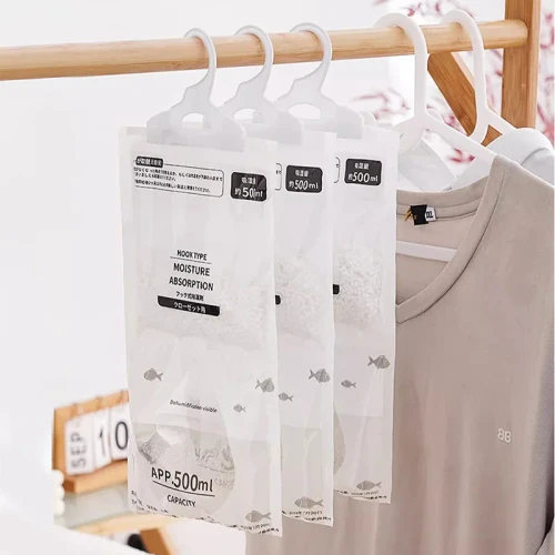 Hanging Dehumidification Bag Water Absorption Moisture-Proof Mildew-Proof Dehumidification Bag Household Desiccant Large Package