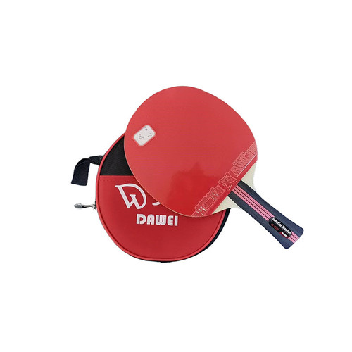 DAWEI High Quality 3-Star Table Tennis Racket Pingpong Paddle Carbon Fiber Bottom Wood Rubber Material Sport Table Tennis Bat