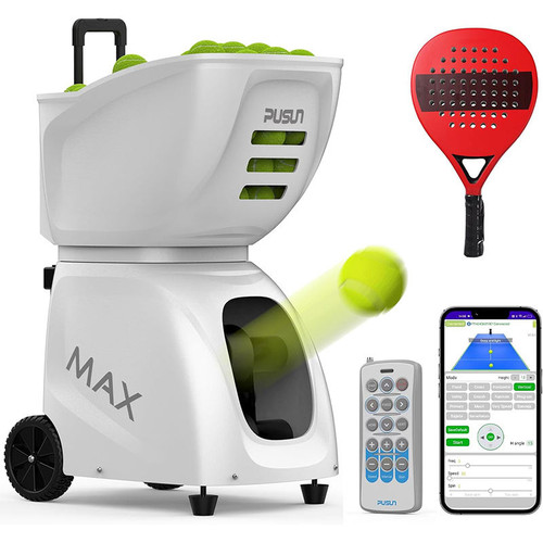 PT-MAX-C/PT-MINI Tennis Ball Machine Training Equipment Serving & Throwing Trainer for Balling Machine Tennis Training Equipment