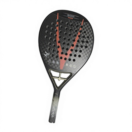 3K Carbon Fiber Diamond Padel Racket with Nylon Net Lightweight Professional Beach Tennis for Outdoor Sports