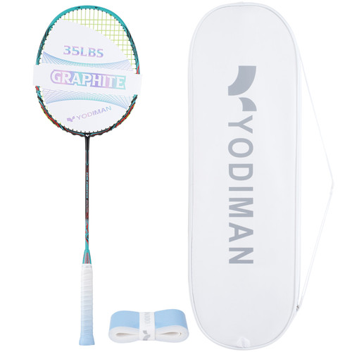 YODIMAN Offensive Carbon Fiber Woven Graphite Shaft PU Grip Lightweight Durable High Elastic High Quality Professional Badminton