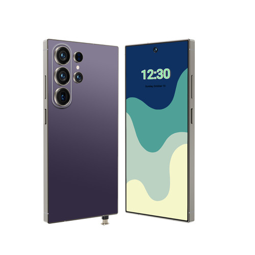 Cheap S26 Ultra Pro 5G LTE CDMA Smart Cell Phone Android 14 7.3 Inch HD Screen Quick 10-19W Charge 108MP Face Recognition QWERTY