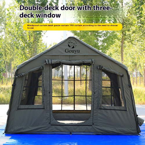 8+8.8㎡ Camping Tent: Spacious & Waterproof 8+8.8㎡ Camping Tent: Spacious & Travel-Friendly