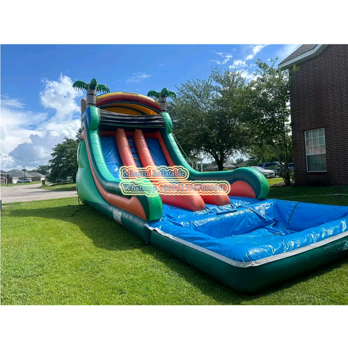PVC Commercial Use Inflatable Water Slide for Kids, Inflatable Water Pool Slide for Sale