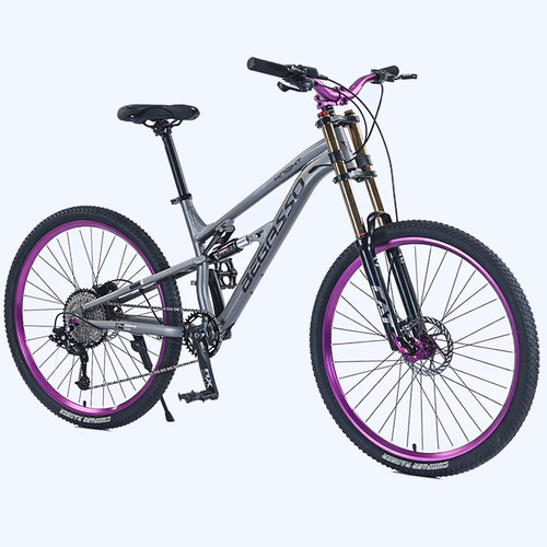 Aluminum Alloy27.5/26Soft Tail Mountain Bike Adult Men's Mountain Bike Shock Absorption