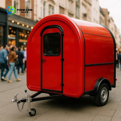 Equipment Concession Catering Truck USA Customized Food Trailer With Full restaurant Kitchen