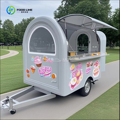 Best Concession Manufacturer Mobile Truck Fully Equipped Food Trailer