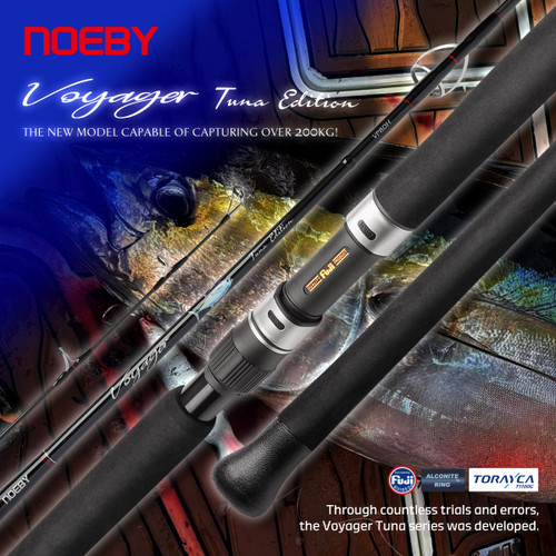 Noeby Voyager Tuna Edition Fishing Rod 2.31m 2.44m2.59m 2.64m Fuji Part 200kg Big Game Fishing Bluefin Tuna Offshore Casting Rod