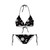 Bikini 2025 Plavky Mujer Sexy Set Swimsuit biquini Skull Printed Women Bra Swimwear Green Bathing Suit Bikinis  Y03002