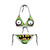 Bikini 2025 Plavky Mujer Sexy Set Swimsuit biquini Skull Printed Women Bra Swimwear Green Bathing Suit Bikinis  Y03002