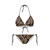 Bikini 2025 Plavky Mujer Sexy Set Swimsuit biquini Skull Printed Women Bra Swimwear Green Bathing Suit Bikinis  Y03002