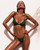 Bikini 2025 New Women's Split Solid Color Adjustable Size Swimsuit