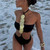 Beach Outfits Woman Bikini Backless Black Set Bikinis High Waist Bottom Swimsuit Women's Two-piece Two Piece Swimsuit Beachwear