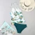 Bikini 2022 New Mujer V Neck Swimsuit Women Lace Up Swimwear Tankini Beach Bathing Suit Female Brazilian