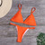 Bikini 2026 New Summer Solid Bikini Set Low Waist Swimwear Women Brazilian Bathing Suit Sexy Swimsuit Female Brazilian Biquini