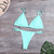 Bikini 2026 New Summer Solid Bikini Set Low Waist Swimwear Women Brazilian Bathing Suit Sexy Swimsuit Female Brazilian Biquini