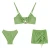 Bikini Three Piece Set Ins Style Split Swimsuit Vacation Beach Hot Elegant Fashionable High-end Women's Clothing 3 Colors