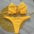 Summer Brazilian Bikini Set for Women Sexy 2 Pieces Set Push-up Swimwear Bandage Top Thong Bathing Suit Swimsuit Beachwear