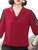 Women Spring Summer Style Blouses Tops Lady Casual Bow Tie Colloar Half Lace Sleeve Loose Blusas Tops DF4275