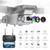 E88 Drone With Wifi FPV 1080P 4K HD Dual Camera RC Quadcopter 15 Minutes Fight Time Follow Me Mini RC Foldable E88 Drone