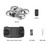 YL3 Mini Drone With Dual Cameras Optical Flow Positioning Screen Foldable Remote Control Quadcopter RC Drone