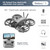 D26 4K Mini Drone,Full Prop Guard,180°Electric Lens, Dual Cam,WiFi FPV,One Key Return,Birthday Holiday Present, Gift Toy, RC