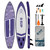 Solid PVC Stand-Up Paddleboarding SUP Board with Backpack for Surfing and Serfing