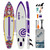 Solid PVC Stand-Up Paddleboarding SUP Board with Backpack for Surfing and Serfing