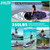 10'6" Vibrant Purple Coral Inflatable SUP Board Elegant Ocean Life Design 1.2MM PVC Stand up Paddleboard With Dry Bag