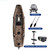 LLDPE Modular Kayak With Engine Fishing Boat Canoe With Seat And Paddle Rotomolded Raft Portable For Drift Outdoor Fishing