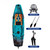 LLDPE Modular Kayak With Engine Fishing Boat Canoe With Seat And Paddle Rotomolded Raft Portable For Drift Outdoor Fishing