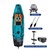 LLDPE Modular Kayak With Engine Fishing Boat Canoe With Seat And Paddle Rotomolded Raft Portable For Drift Outdoor Fishing