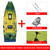 Modular Kayak Electric Pedal Driven HDPE Fishing Boat Portable Take Apart Canoe Motorized Lightweight Durable Accessories Gear