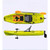 Modular Kayak LLDPE Fishing Boat Motorized Canoe Seat Paddle Rotomolded Portable Take Apart Raft Angling Drift Engine Water Gear