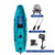 Modular Kayak LLDPE Fishing Boat Motorized Canoe Seat Paddle Rotomolded Portable Take Apart Raft Angling Drift Engine Water Gear