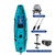 Modular Kayak LLDPE Fishing Boat Motorized Canoe Seat Paddle Rotomolded Portable Take Apart Raft Angling Drift Engine Water Gear