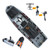 Hot Sale 1-Person Modular Kayak 2-Piece Pedal Drive Kayak Motor LLDPE Hull Material for Fishing 1-Year Warranty