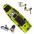 Hot Sale 1-Person Modular Kayak 2-Piece Pedal Drive Kayak Motor LLDPE Hull Material for Fishing 1-Year Warranty