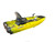 2025 CE Certified 10ft PE Modular Pedal Kayak New 60L Fish Live Well Storage GPS Remote Control Motor for Electric Surfing